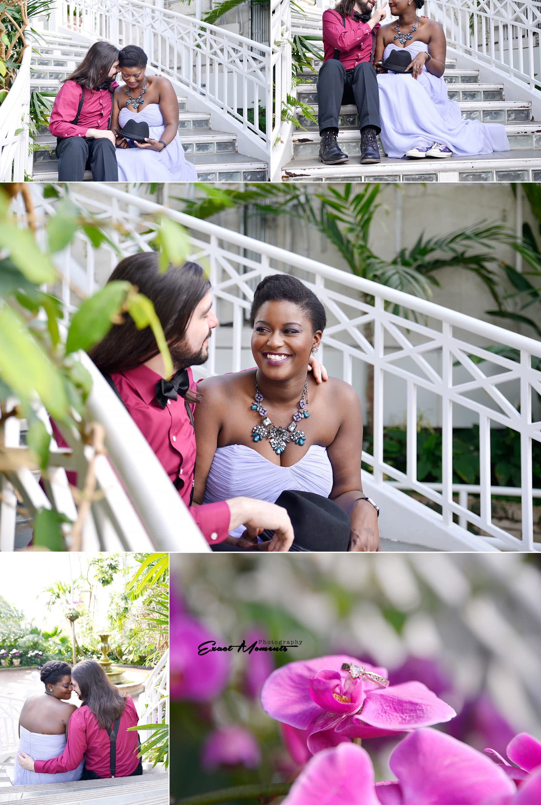 4 Engagement session in Franklin Park Conservatory copy