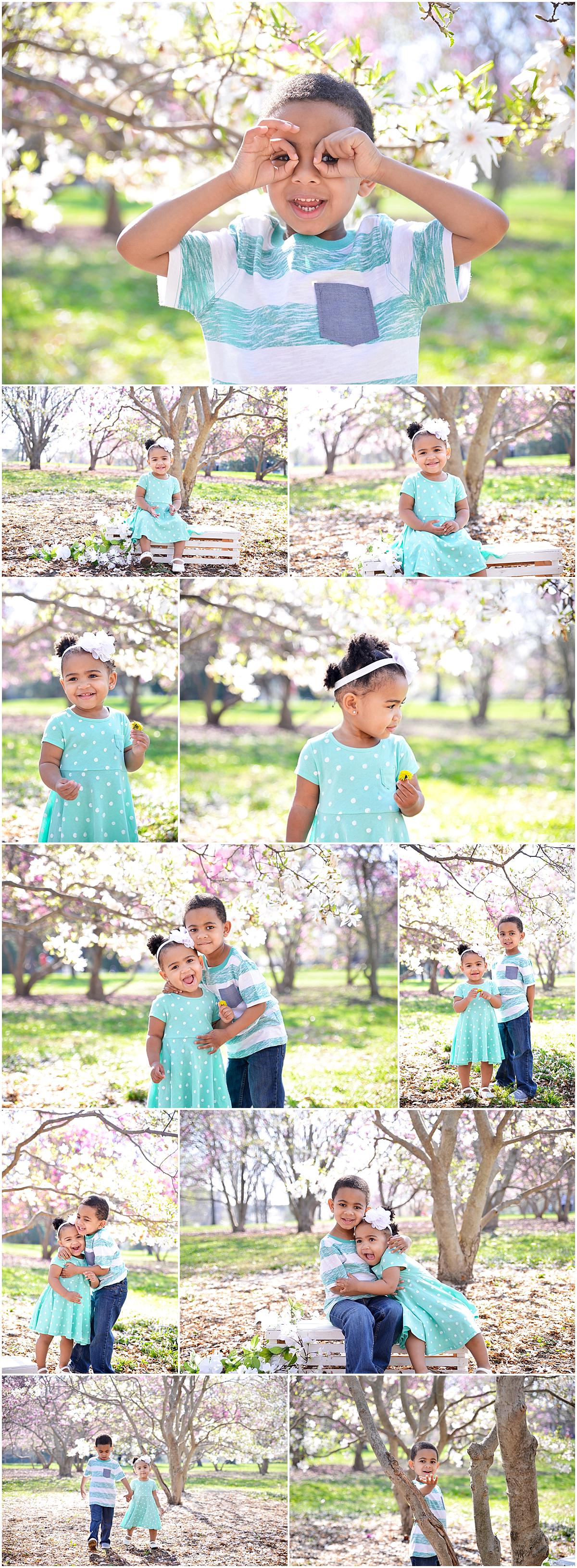 Goodale Park Spring Mini Photography session