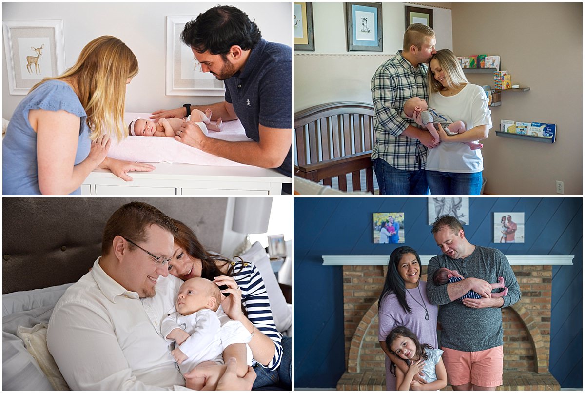 in-home newborn photo sessions