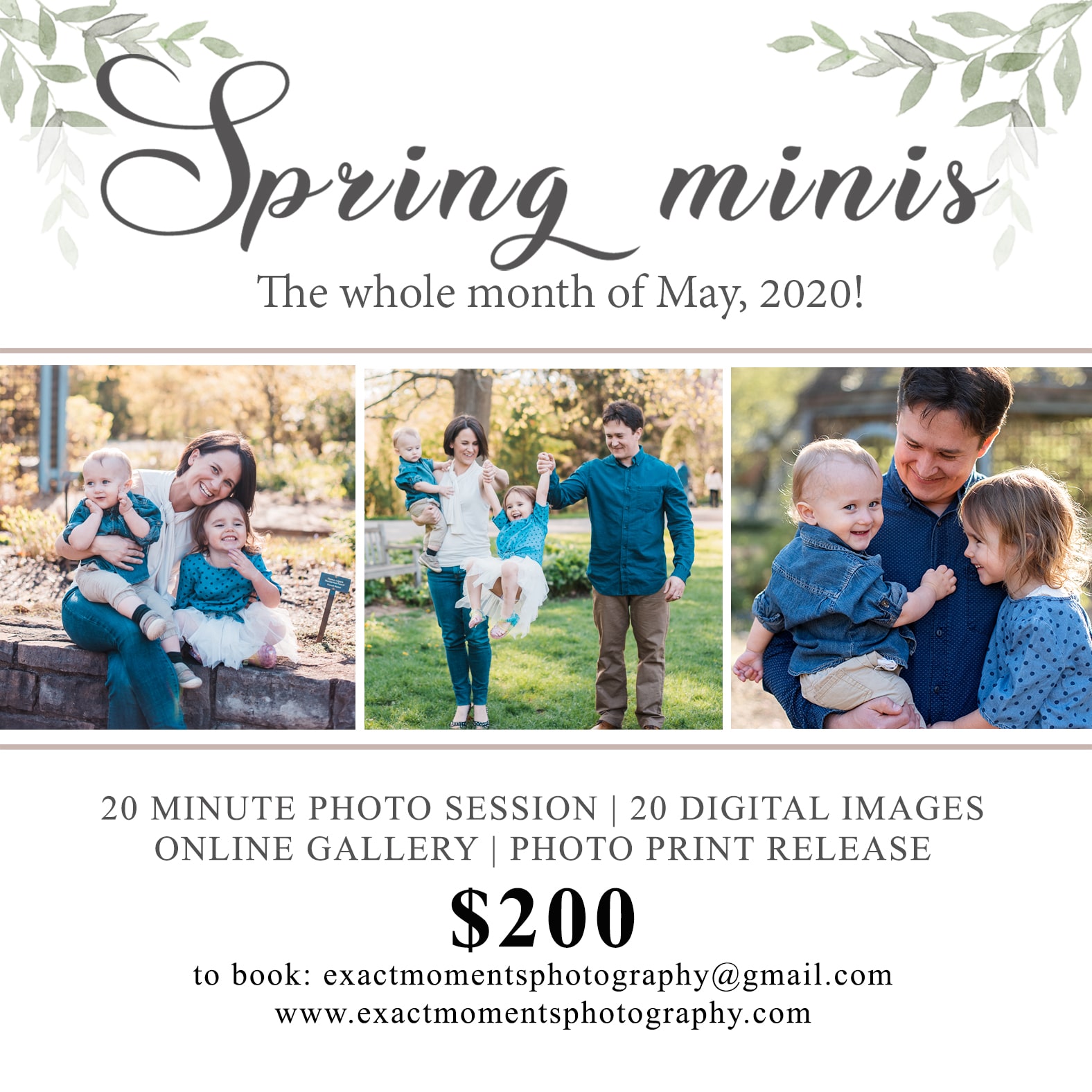 spring mini photo sessions in columbus ohio
