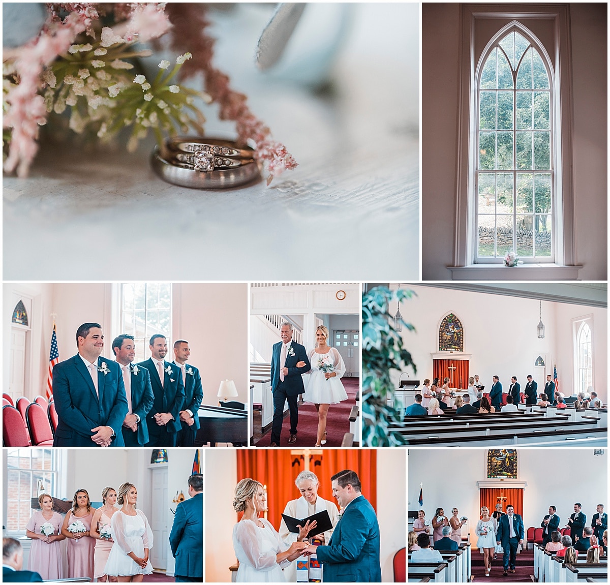 Dublin Community Church Wedding Ceremony