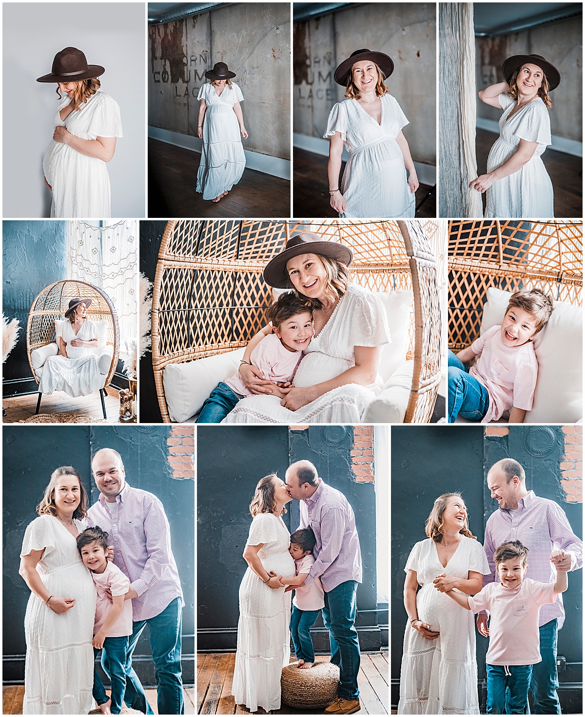Maternity studio Photography Sessions in Columbus