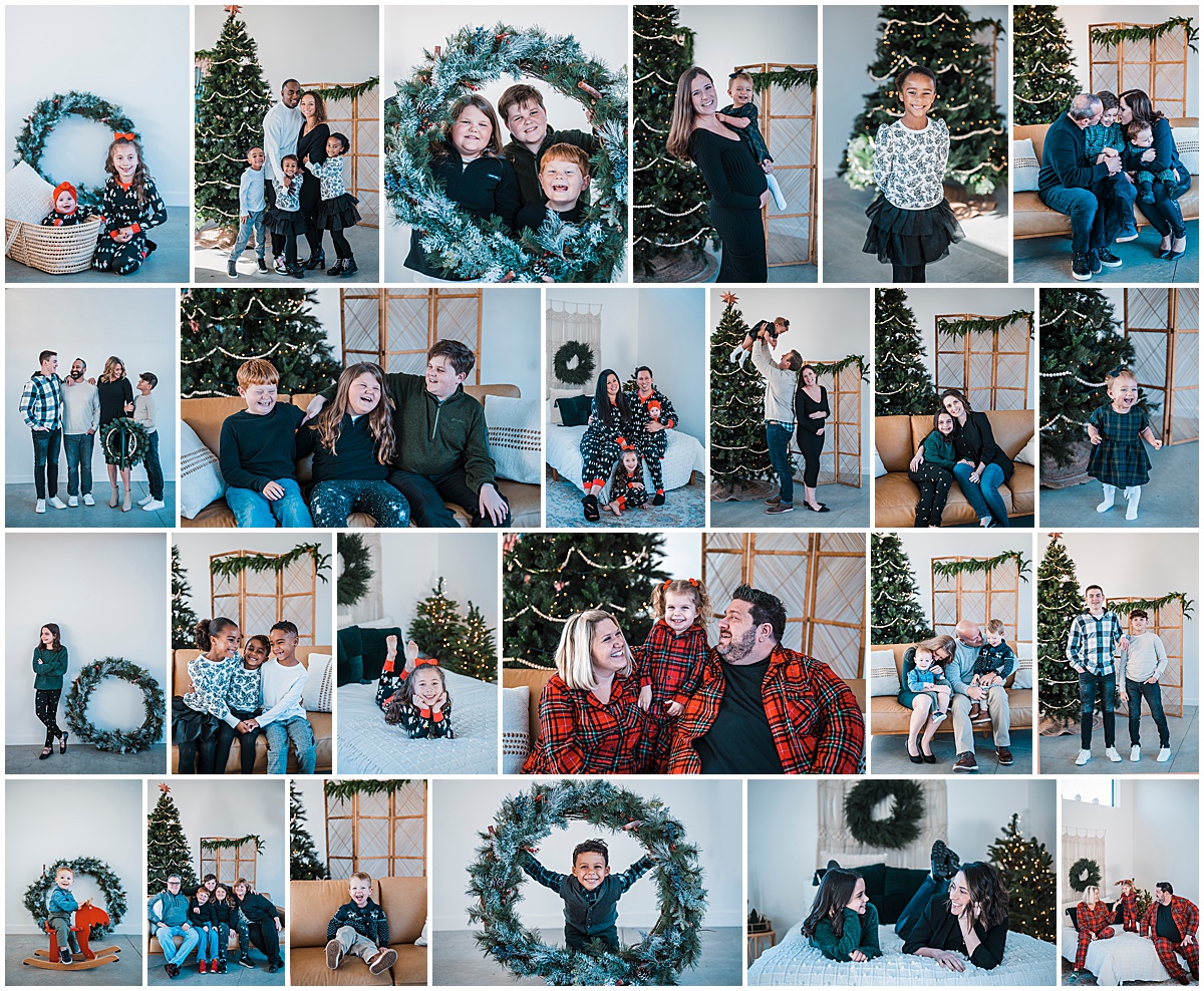 Christmas Studio Mini Photo Sessions in Columbus